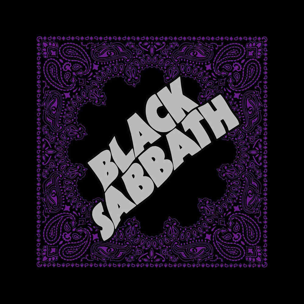 Black Sabbath - Logo Bandana - Noir